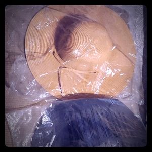 Two NWOT round hats. One size